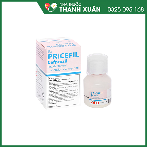 Pricefil đặc trị nhiễm khuẩn